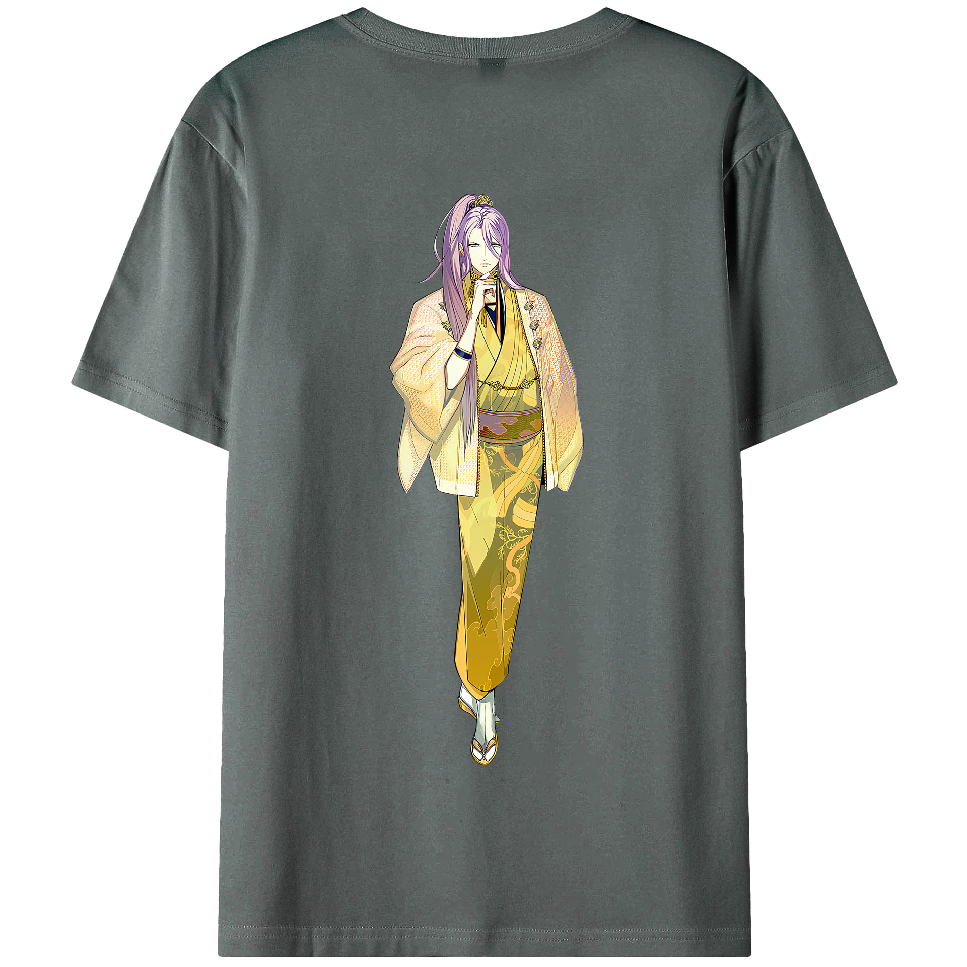 （画像用） 刀剣乱舞 Touken Ranbu 綿100％半袖Tシャツ（背面プリント）